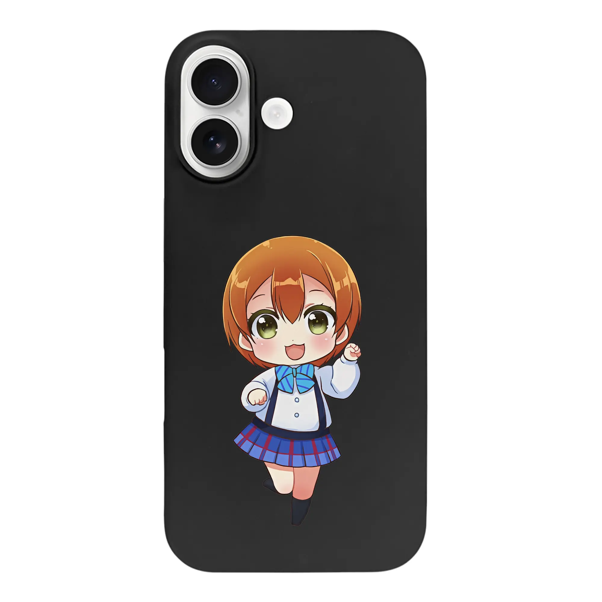 Love Live! グッズ,星空凛 - iPhone 17 シリーズ シリコンケース 薄型 耐衝撃 指紋防止 ソフトタッチカバー 精密フィット 傷防止 保護ケース iPhone 17/17 Air/17 Pro/17 Pro Max 対応
